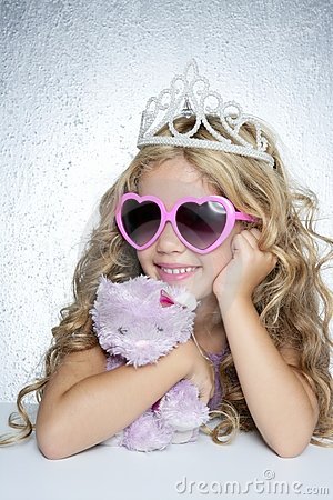 Child with glitter on